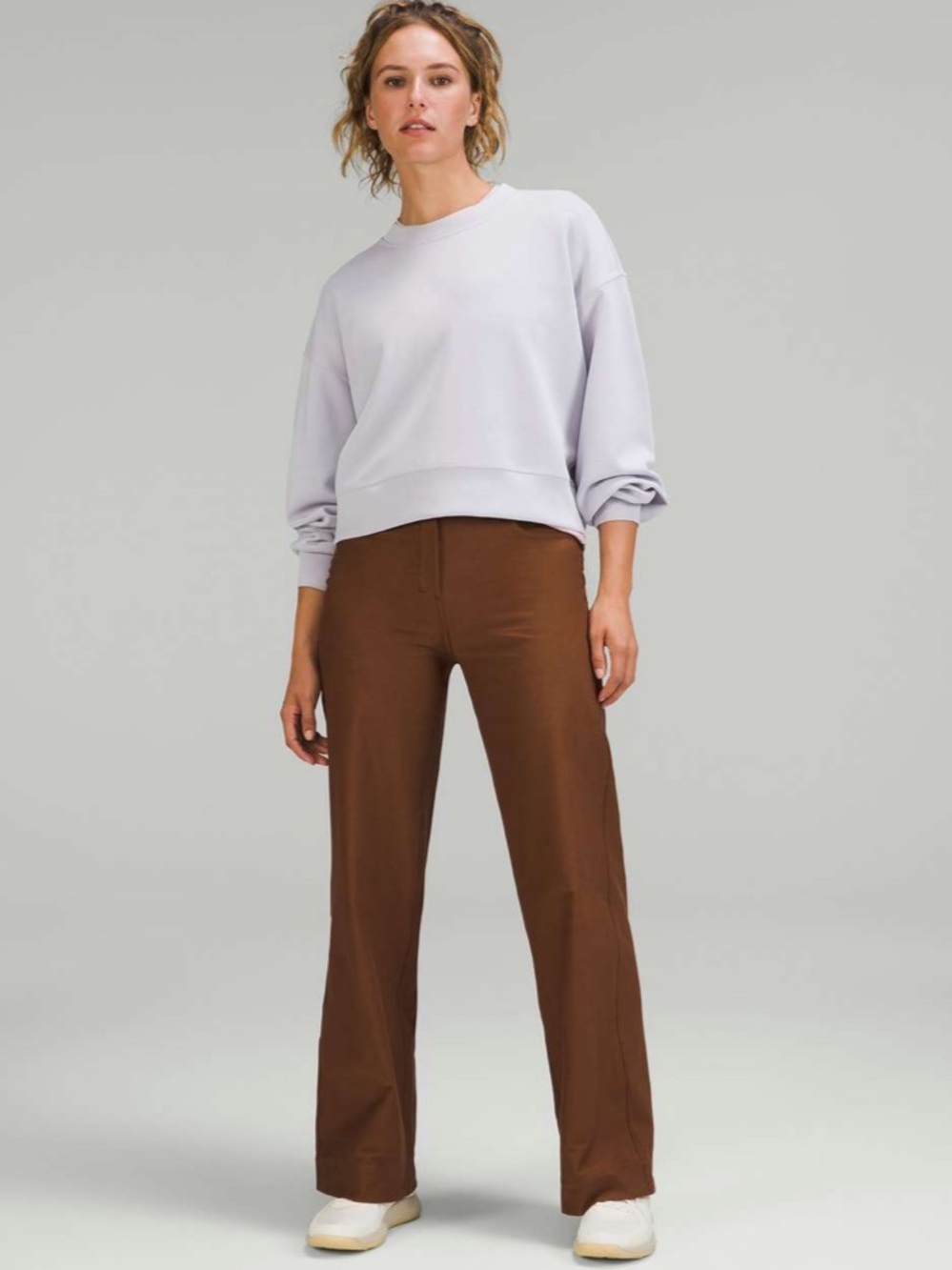 Lululemon City Sleek 5 Pocket Wide-Leg High-Rise Pant size 26